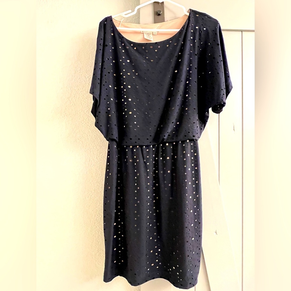 Maggie London Navy dress